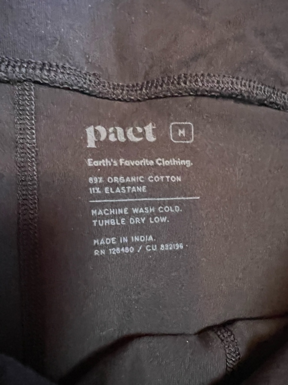 Pact Black Casual skort with pockets - Picture 5 of 8